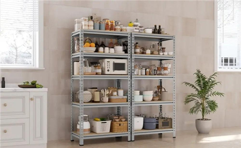 Boltless Assembly Garage Shelves Storage Organizer by Yaheetech