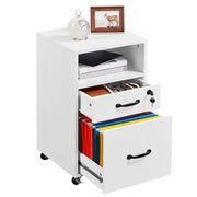 Brand New 2 Drawer Side Table End Table File Cabinet by Yaheetech