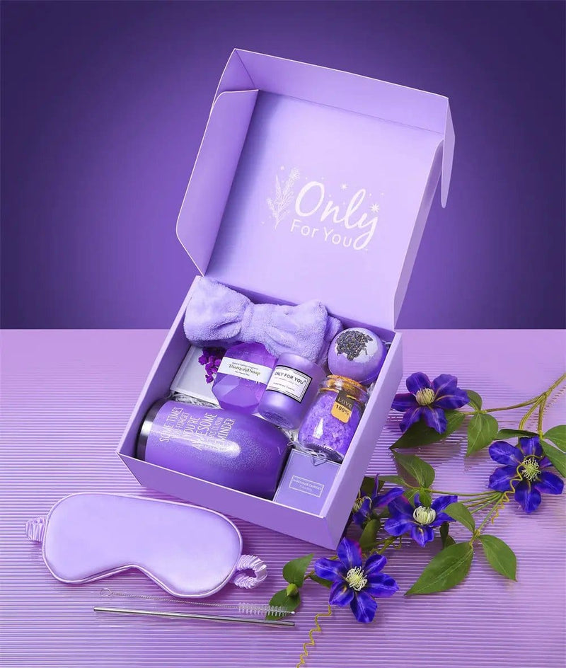 Aroma Candle Bath Gift Box by Poppy Gifts