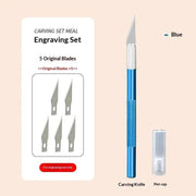 Aluminum Alloy Carving Knife Set Graver 13pc Steel Aluminum Alloy by China Dropship