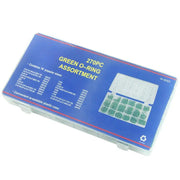270pcs HNBR Green O Ring Assortment Imperial & Metric Rubber Washer Seal Kit by salelink.co.nz
