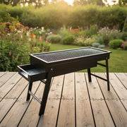dealonline.co.nz dealonlinenz Folding Barbecue BBQ Charcoal Grill Black For Camping, Picnic, Outdoor, Travel Folding Barbecue BBQ Charcoal Grill Black For Camping, Picnic, Outdoor, Travel