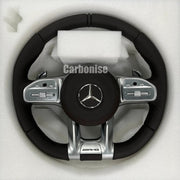Mercedes-Benz Steering Wheel (Full Leather) #15 by CARBONISE