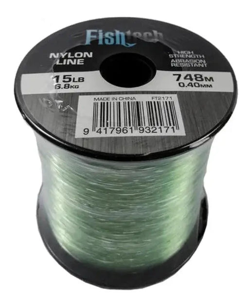 Nylon Fishing Line - 15LB - 748m Rolls by NZ Diver