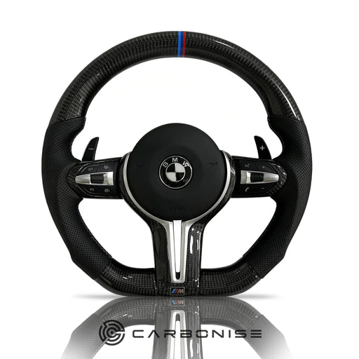 BMW Steering Wheel (Carbon Fiber+Perforated Leather) @15 by CARBONISE