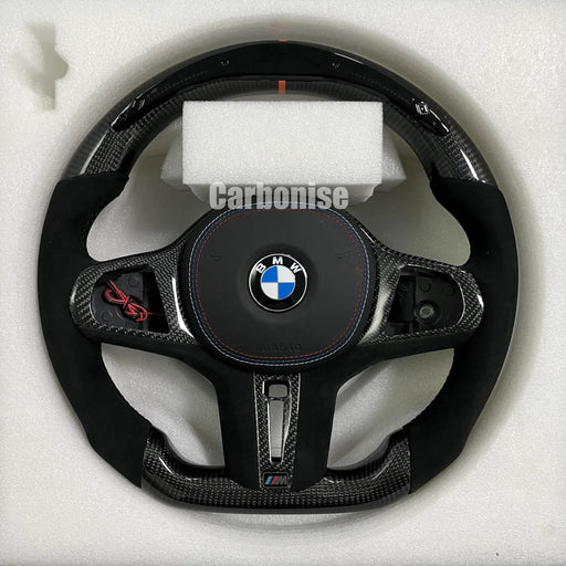 BMW Steering Wheel (Carbon Fiber+Alcantara) #15 by CARBONISE