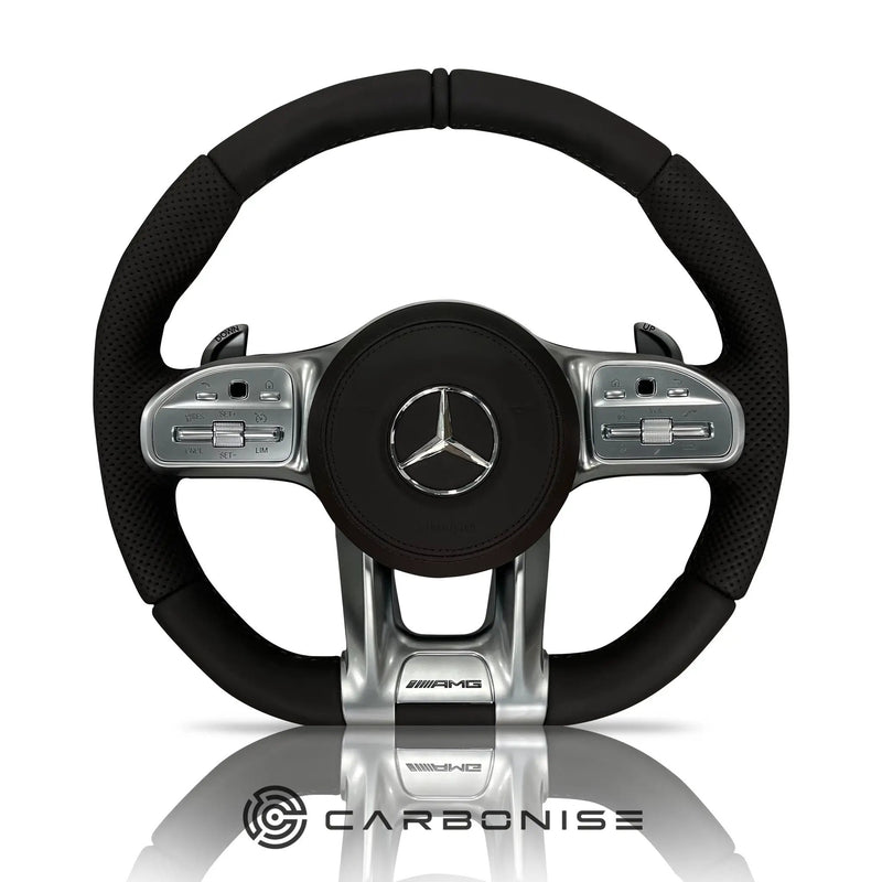 Mercedes-Benz Steering Wheel (Full Leather) #15 by CARBONISE