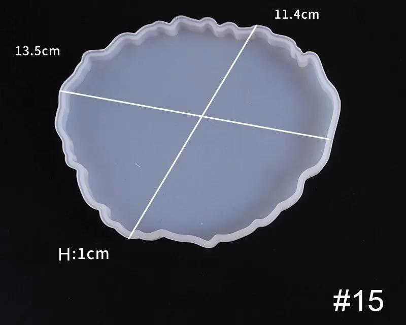 Irregular Coaster Moulds - 014 by Resin Art NZ