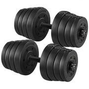 30kg Adjustable Dumbbell Set by Yaheetech