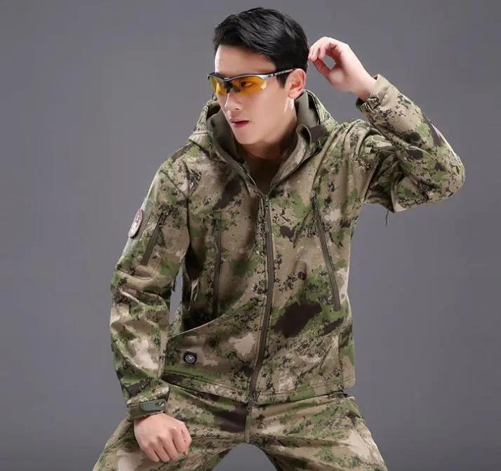 TAD Softshell Outdoor Jacket, Waterproof 3-in-1 Camouflage by Mead's Supply & Equipment Outfitters limited