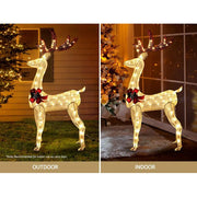 SportZone.co.nz Occasions > Christmas > Outdoor Decorations & Lights Jingle Jollys Christmas Lights 150cm Reindeer 100 LED Decorations Jingle Jollys Christmas Lights 150cm Reindeer 100 LED Decorations