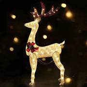 SportZone.co.nz Occasions > Christmas > Outdoor Decorations & Lights Jingle Jollys Christmas Lights 150cm Reindeer 100 LED Decorations Jingle Jollys Christmas Lights 150cm Reindeer 100 LED Decorations