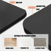 15mm Thick Yoga Mat – Anti-Slip Fitness & Pilates Mat (4 colours available) by Habicare