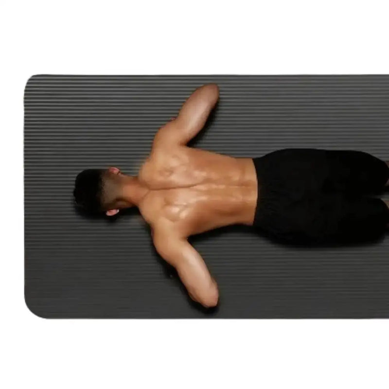 15mm Thick Yoga Mat – Anti-Slip Fitness & Pilates Mat (4 colours available) by Habicare