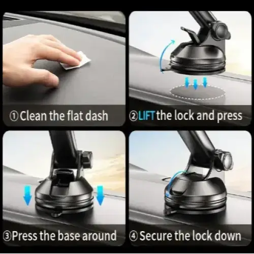 15W Wireless Car Charger Phone Holder by Habicare