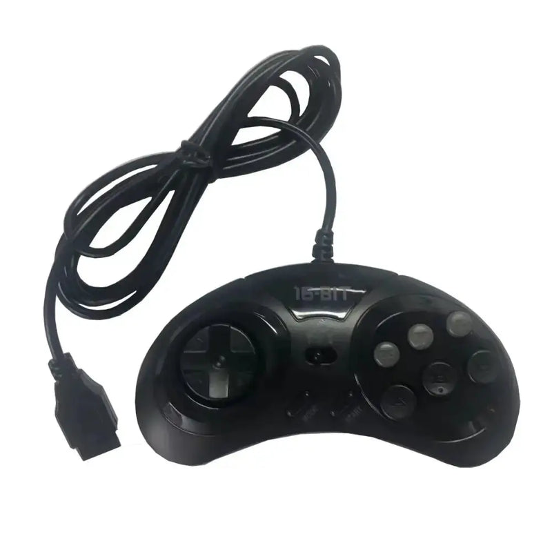 16-Bit SEGA Genesis 6-Button Gamepad – Mega Drive Controller by Habicare