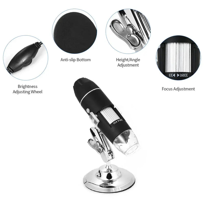1600X USB Digital Microscope Camera Magnifier by NZ Diver