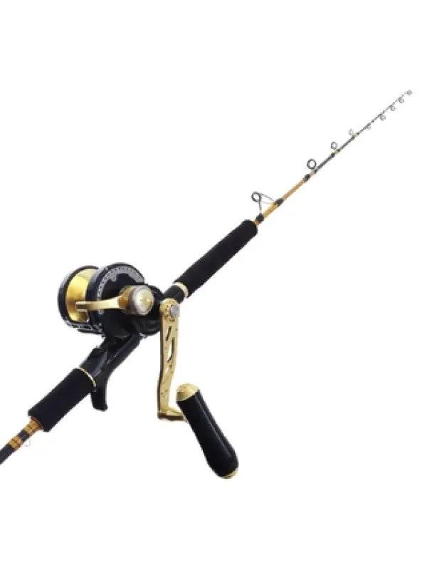 Catch Combo 250g Kensai Slow Pitch Jigging Rod With JGX3000 Right Hand Reel Spooled With Braid by Action Outdoors Limited
