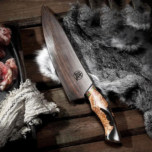 Damascus Steel Cooking chef's Vegetable Cleaver Black by China Dropship