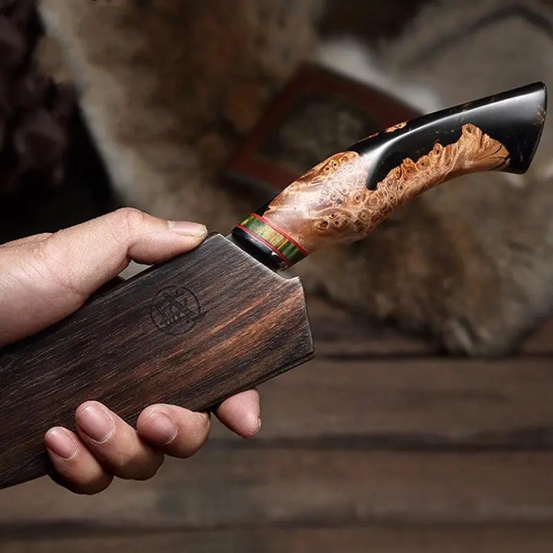 Damascus Steel Cooking chef's Vegetable Cleaver Black by China Dropship