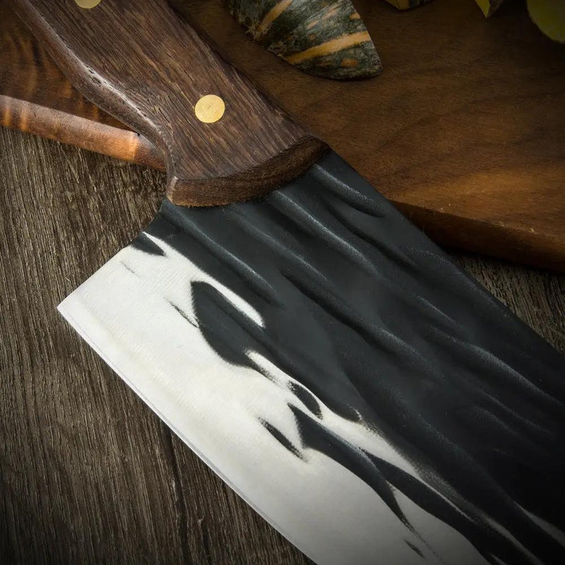 Outdoor Survival Stainless Steel Butcher Knife 7.5 inch by China Dropship