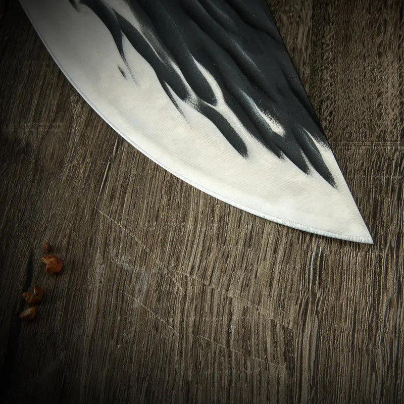 Outdoor Survival Stainless Steel Butcher Knife 7.5 inch by China Dropship