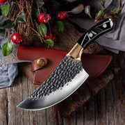 6 Inch Stainless Steel Manganese Steel Meat Cleaver Black by China Dropship