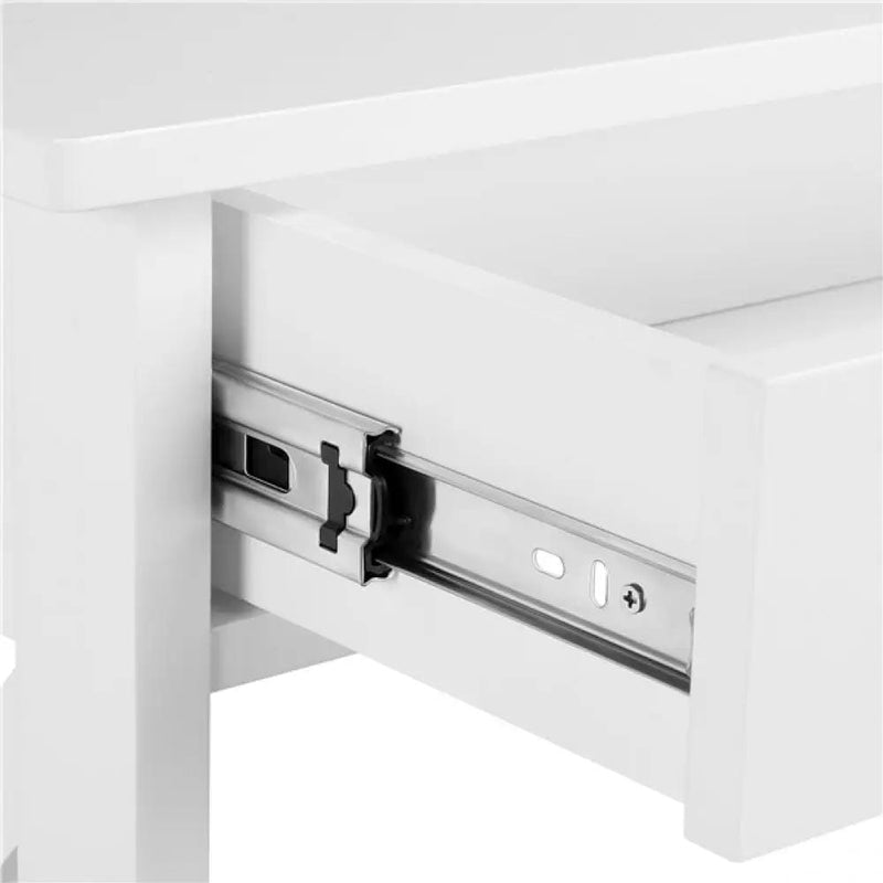 Wooden Console Table with 1 Drawer and 2 Open Shelves Versatile Entryway Table by Yaheetech