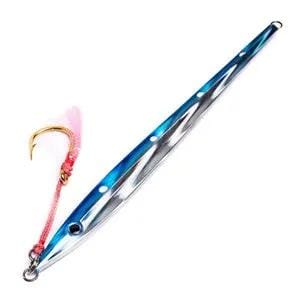 Action Outdoors Catch Fishing Jigs and Lures Catch 300g Long John Slider Ballistic Blue Jig Lure For Kingfish Catch 300g Long John Slider Jig For Kingfish Blue