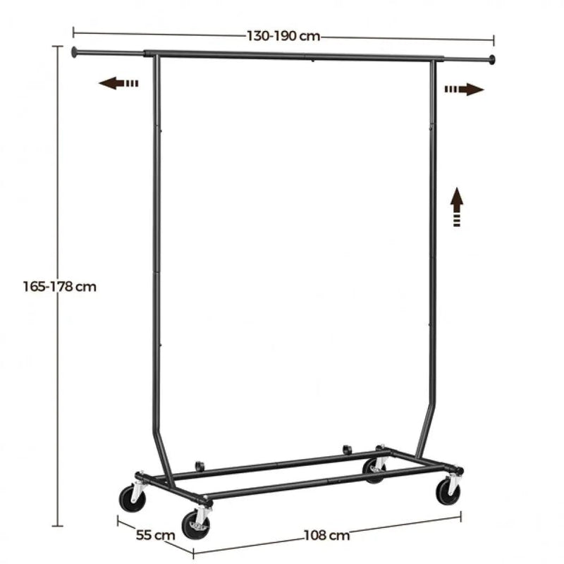 Adjustable Garment Rack & Organizer Clothes Rack by Yaheetech