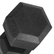 Set of 2 x 10kg/22lb Dumbbell Set by Yaheetech