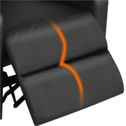 1 pair PU Leather Recliner Chairs by Yaheetech