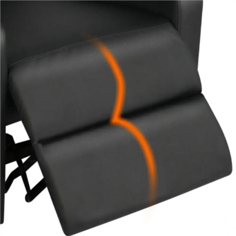 1 pair PU Leather Recliner Chairs by Yaheetech