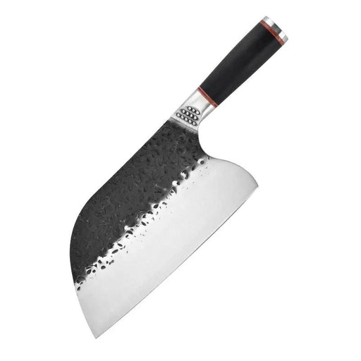 Stainless Steel Forged Steel Head Chef Knife Bone Chopping Knife Butcher Knife Steel color by China Dropship