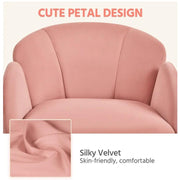 Cute Desk Chair for Home Office Makeup Vanity Chair by Yaheetech