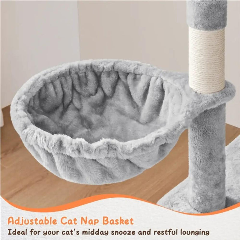 Deluxe Multi Level Cat Tree Cat Tower by Yaheetech