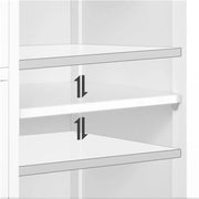 Freestanding Floor Cabinet Bathroom Storage by Yaheetech