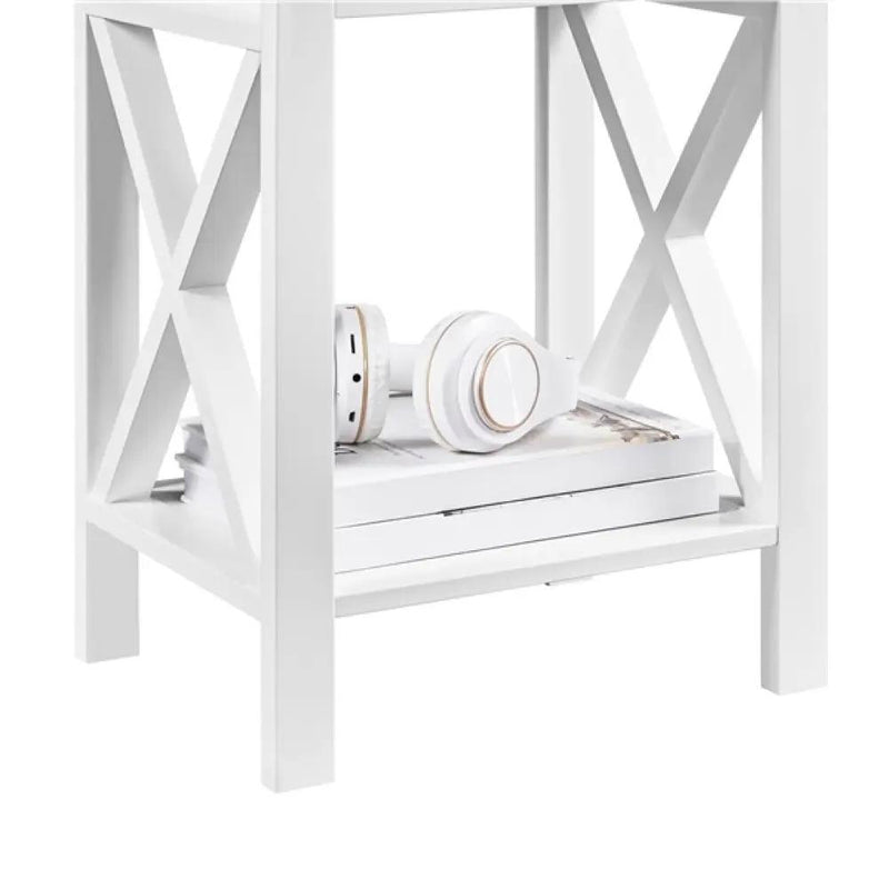 70cm Tall Bedside Table End Table by Yaheetech