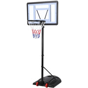 7.2-9.2FT Height-Adjustable Basketball Hoop System by Yaheetech