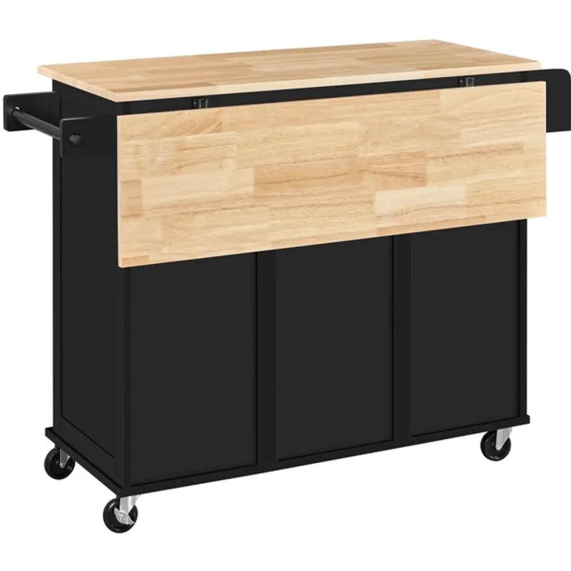 Kitchen Trolley Kitchen Island on Wheels Kitchen Cart by Yaheetech
