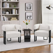 2pcs Accent Chair Armchair by Yaheetech