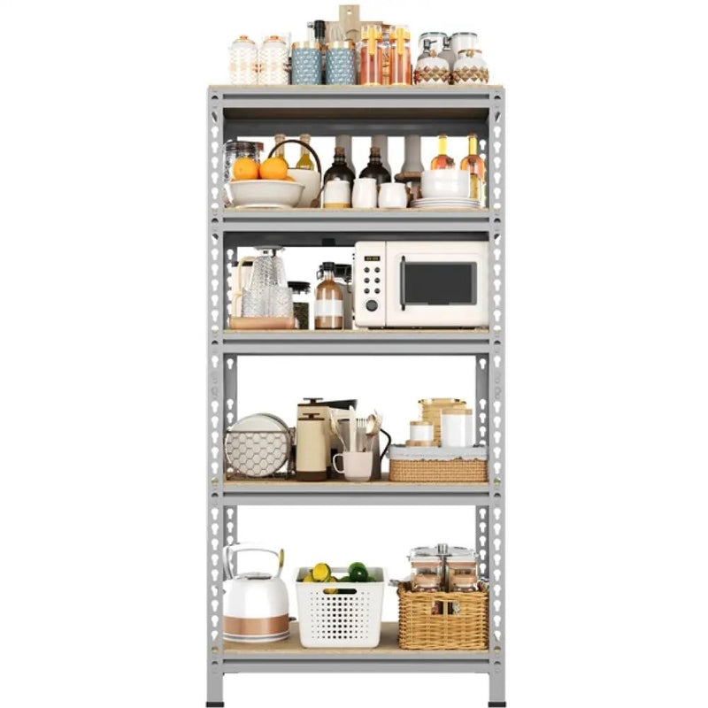 Boltless Assembly Garage Shelves Storage Organizer by Yaheetech