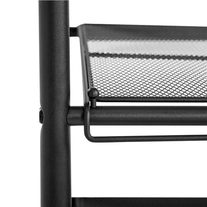 4-Tier Expandable Iron Shoe Rack by Yaheetech