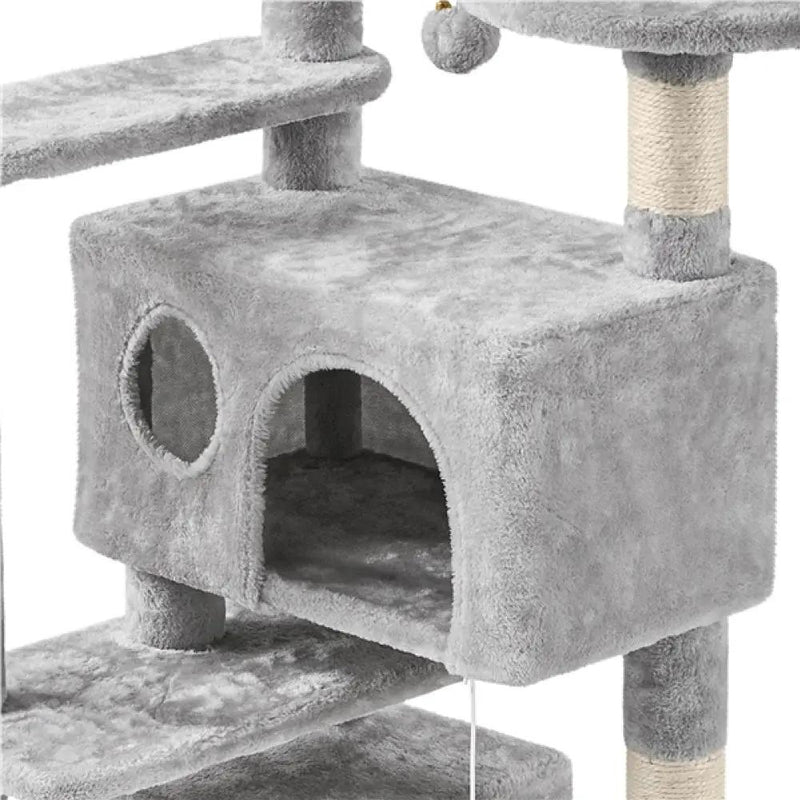 146cm Height Cat Tree Condo Kitten Tree Tower by Yaheetech