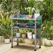 3-layer Outdoor Potting Bench Gardening Table by Yaheetech