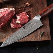Chef's Knife Western Cooking Knife Meat Cleaver Kitchen Knives Household Chef Knife Leather Case by China Dropship