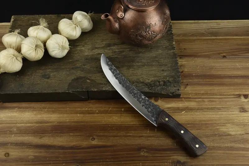 Salt Brother Meat Cleaver, Handmade Boning Knife Black by China Dropship