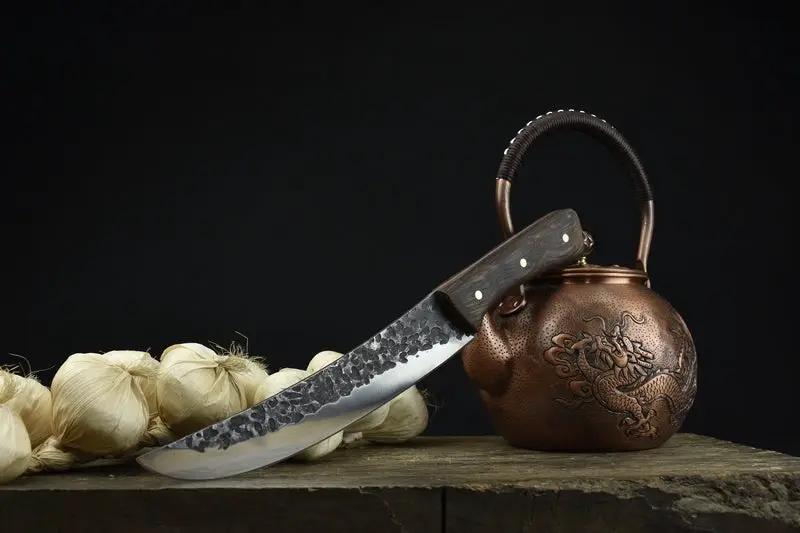 Salt Brother Meat Cleaver, Handmade Boning Knife Black by China Dropship