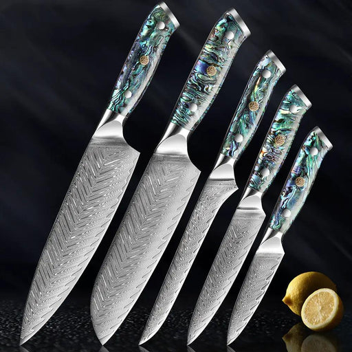 Steel Knife Set Kitchen Knife Chef Knife Japanese Style Santoku Knife Santoku knife by China Dropship