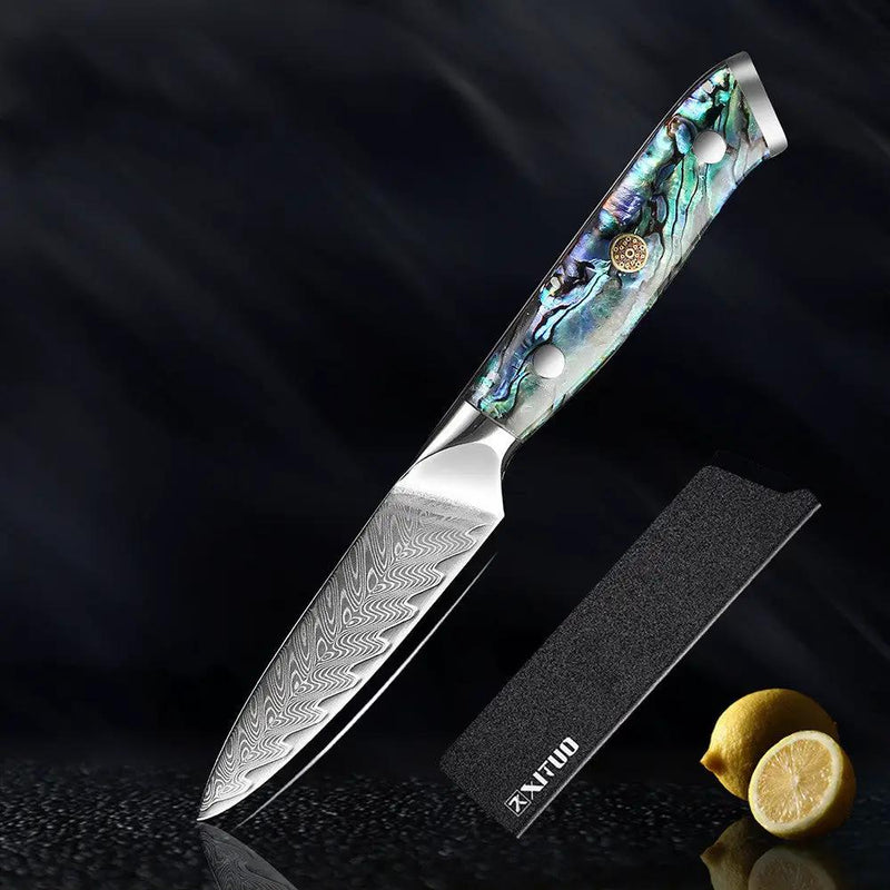 Steel Knife Set Kitchen Knife Chef Knife Japanese Style Santoku Knife Santoku knife by China Dropship